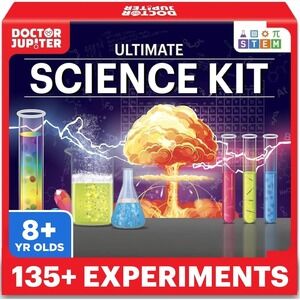 Doctor Jupiter Ultimate Science Kit Kids Ages 8+ Years STEM Toy 135+ Experiments